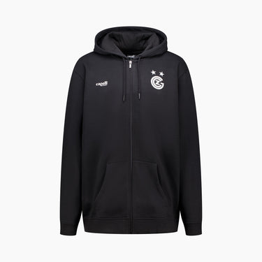 GCZ - Zip Hoodie Baumwolle Schwarz