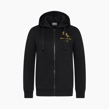 GC Zürich – Zip Hoodie Grasshopper - black