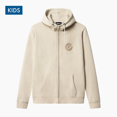 GC Zürich Kids Zip Hoodie - Sand